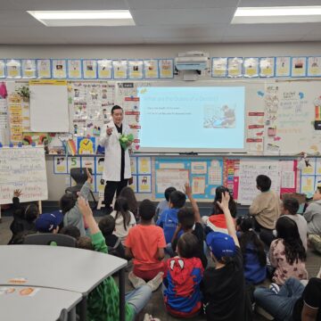 Dr. Chiueh's visit to Del Sol Academy of Jurupa Valley